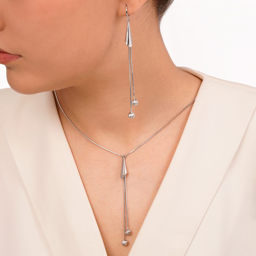 تصویر نیم ست Ysx پلاک دار سفید