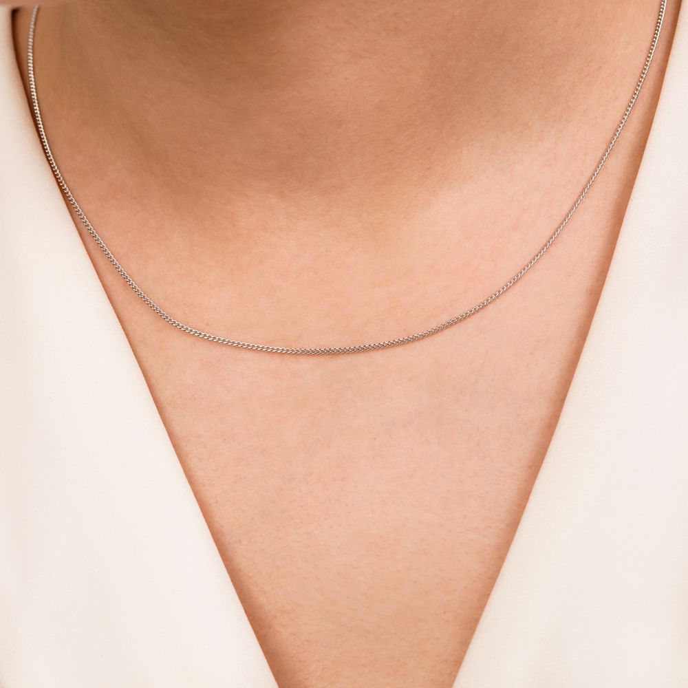 تصویر زنجیر شوپینگ کارتیر 1.25میل سفید