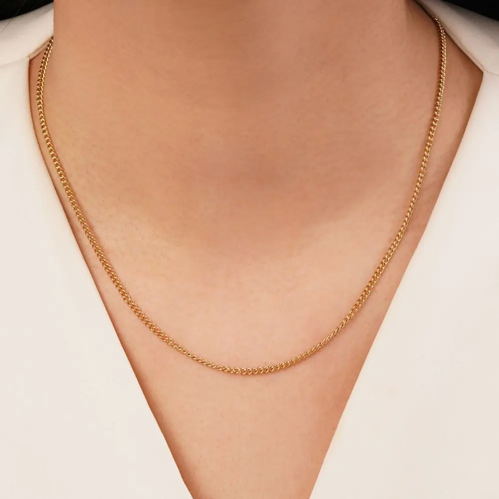 تصویر زنجیر کارتیر طلایی شوپینگ