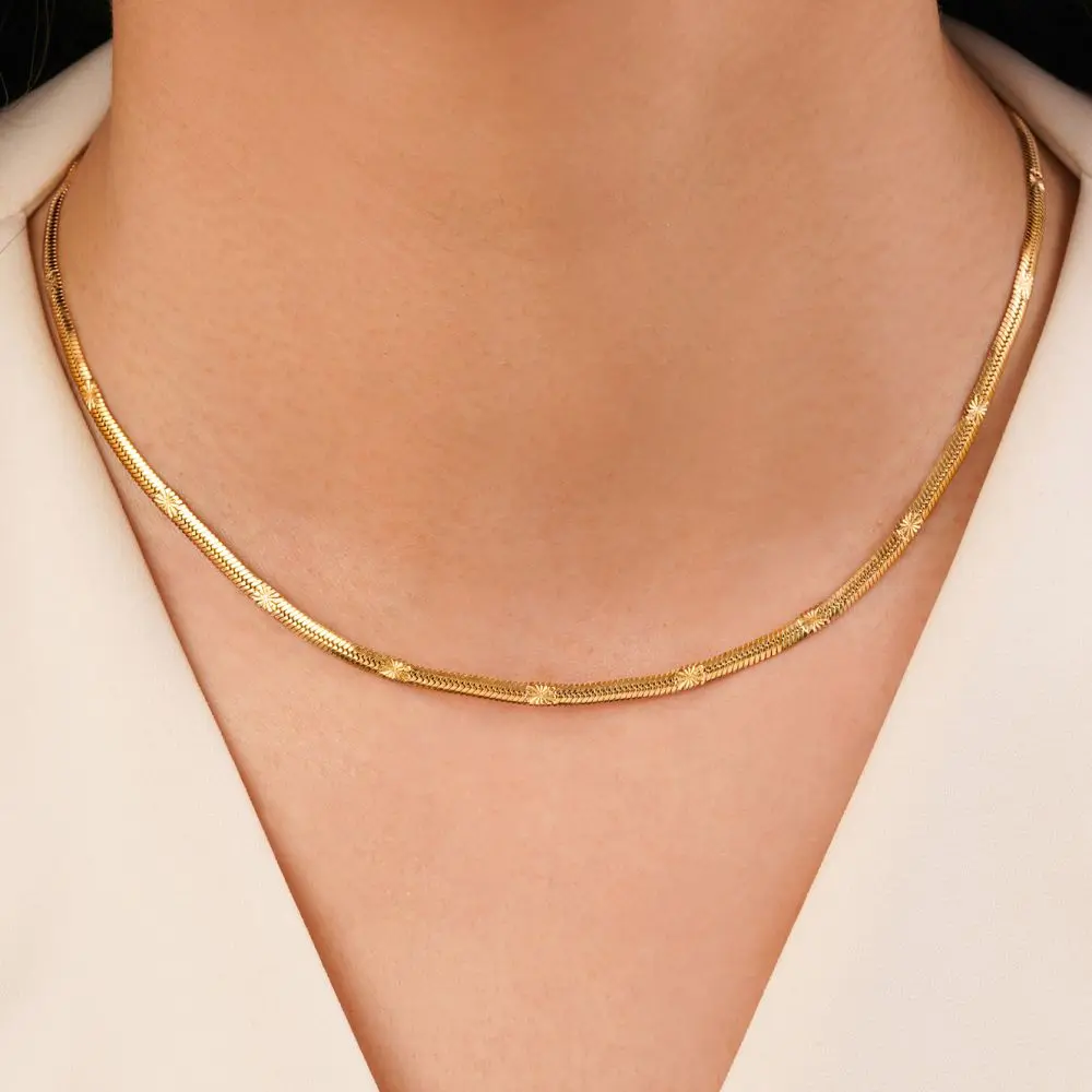 تصویر زنجیر ماری تخت طلایی شوپینگ