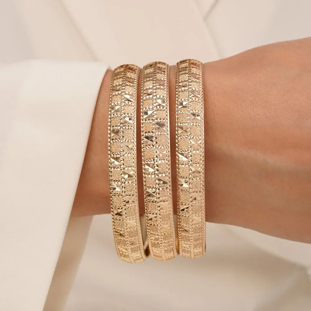 النگو 1 سانت زنانه سایز 1 طلایی ضمانتی (بسته3عددی) *