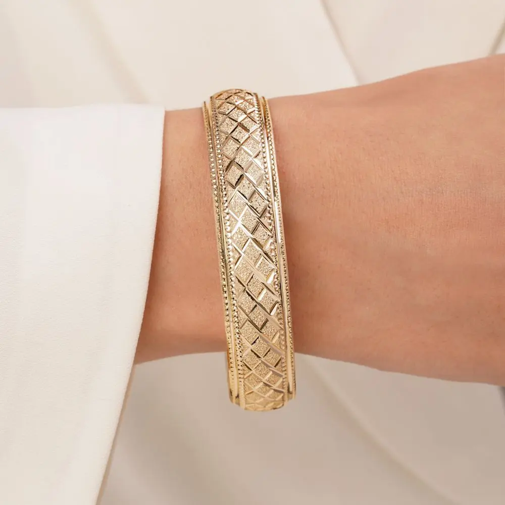 النگو 1.5 سانت زنانه سایز 3 ضمانتی طلایی 