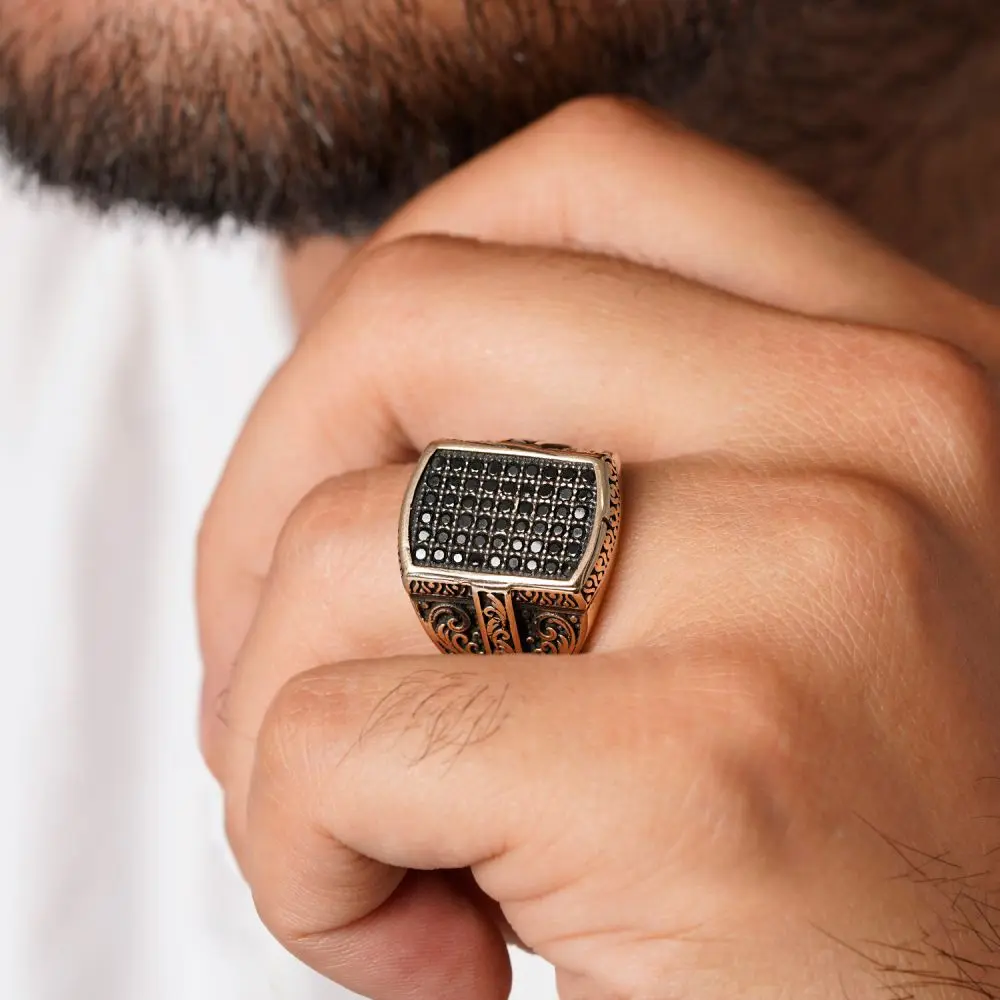 انگشتر طلاروس مردانه سایز 12