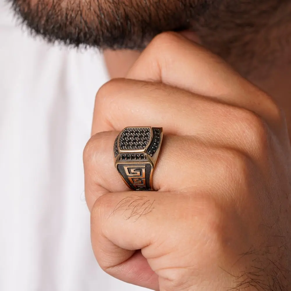 انگشتر طلاروس مردانه سایز 11