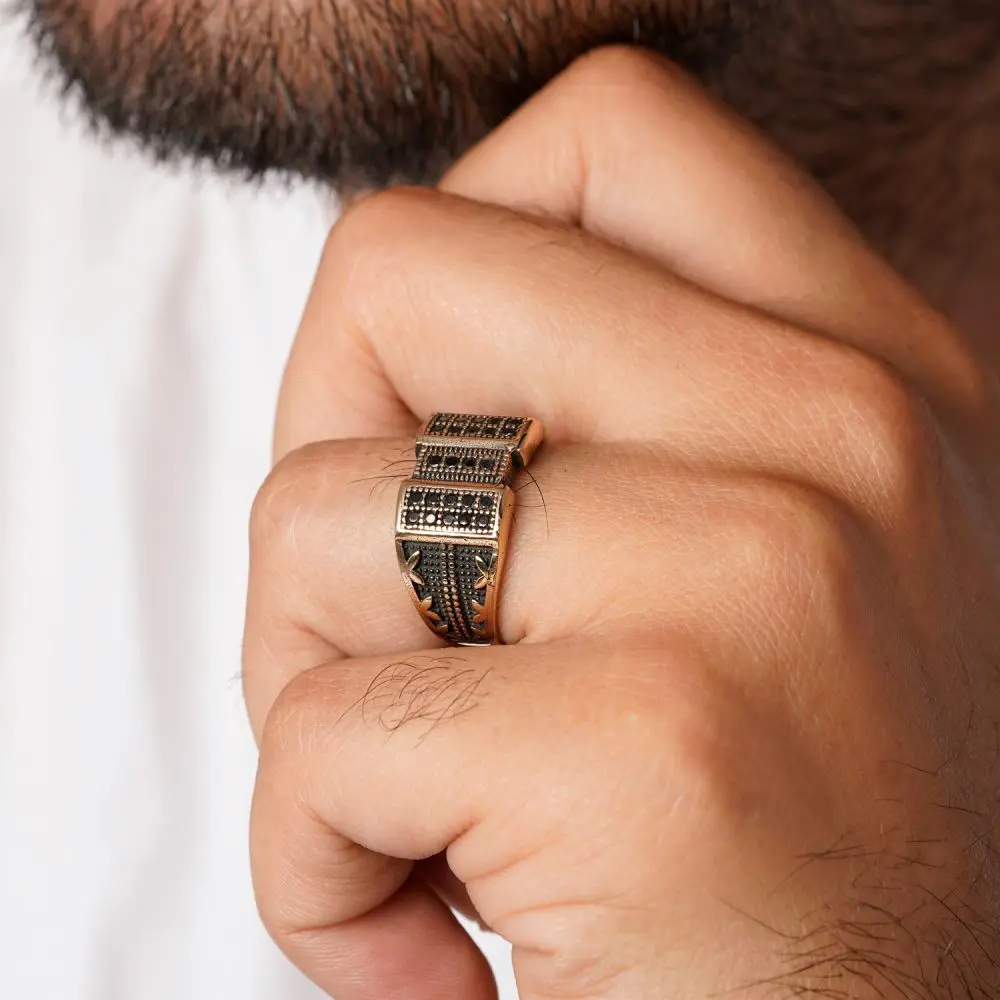 انگشتر طلاروس مردانه سایز 10