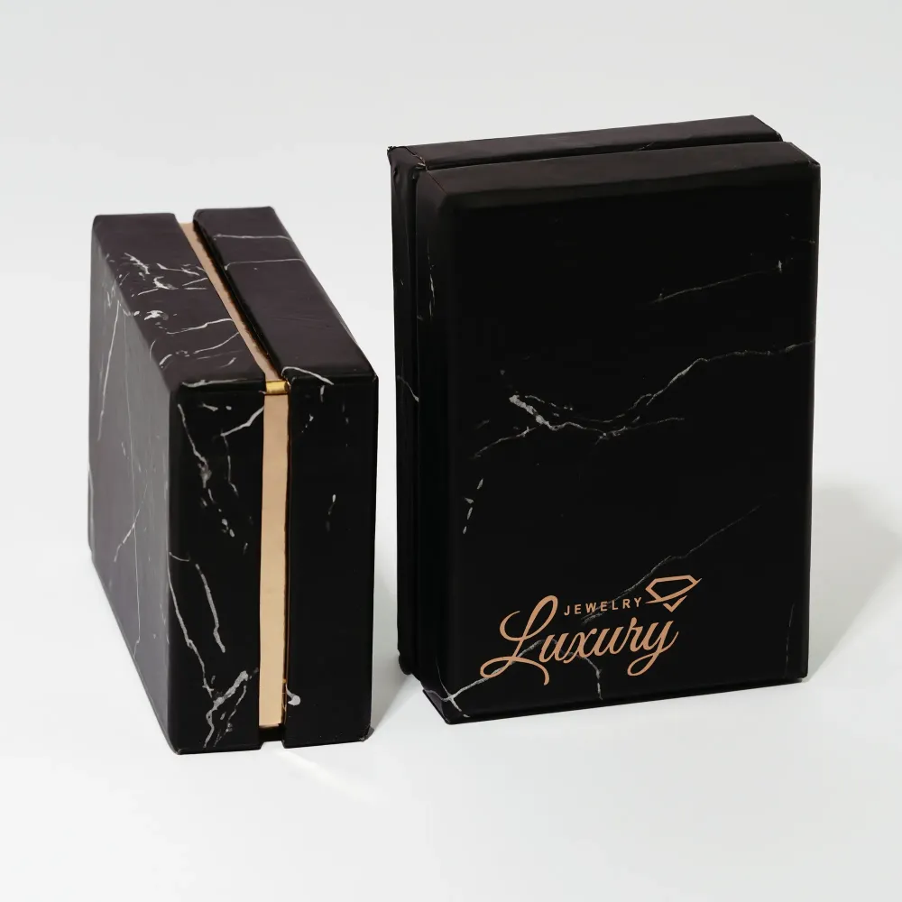 تصویر جعبه هارد باکس نیم ست طرح سنگ مشکی 16عددی