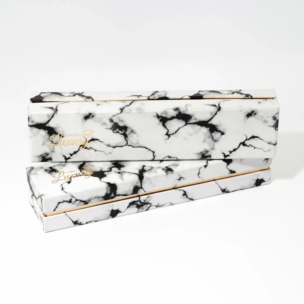 تصویر جعبه هارد باکس دستبندی طرح سنگ سفید 8عددی