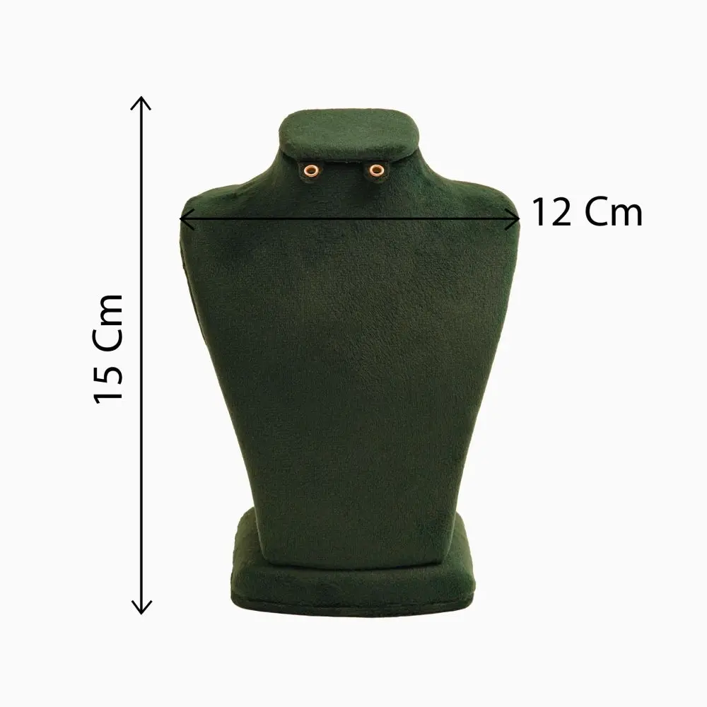 تصویر مانکن سرمربعی سایز 102 رنگ سبز پررنگ