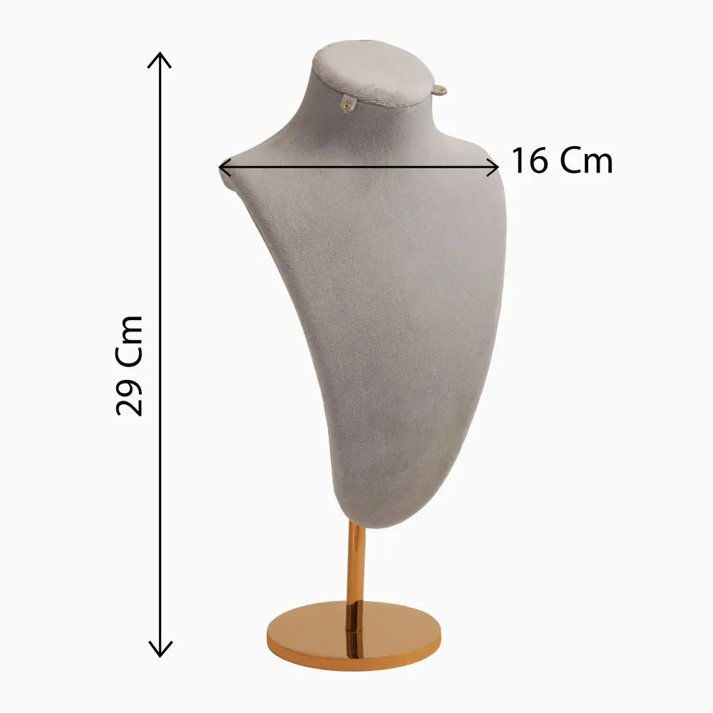 تصویر مانکن آیماه پایه استیل سایز 103 رنگ خاکستری