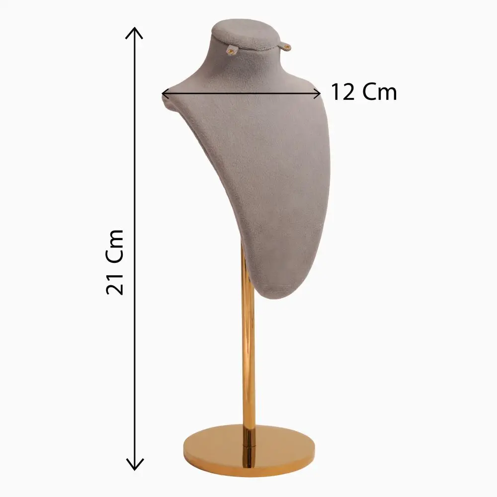 تصویر مانکن آیماه پایه استیل سایز 102 رنگ خاکستری