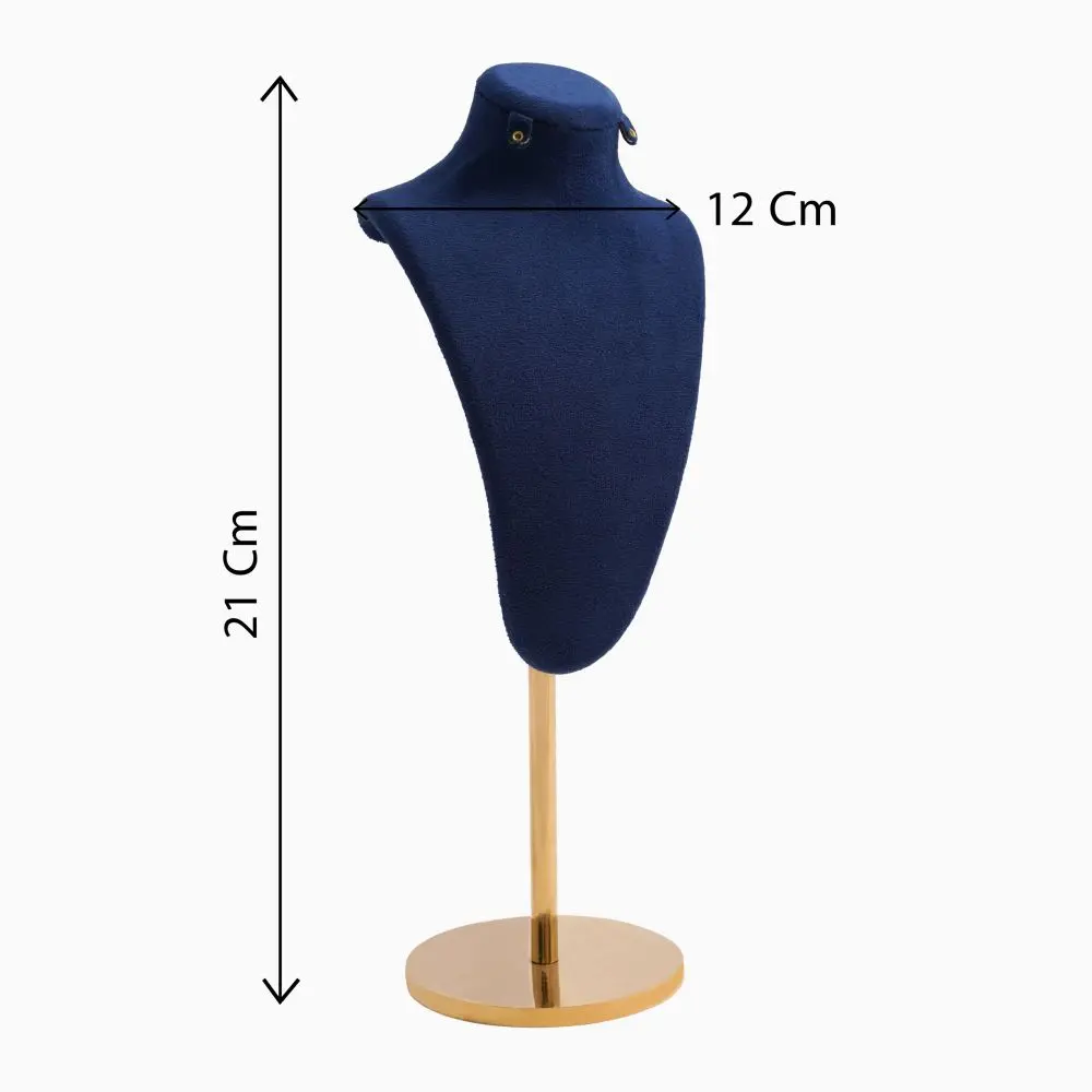 تصویر مانکن آیماه پایه استیل سایز 102 رنگ سورمه ای