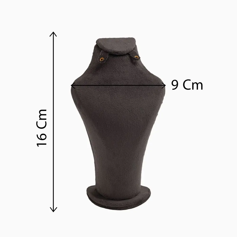 تصویر مانکن دل سایز 102 رنگ زغالی