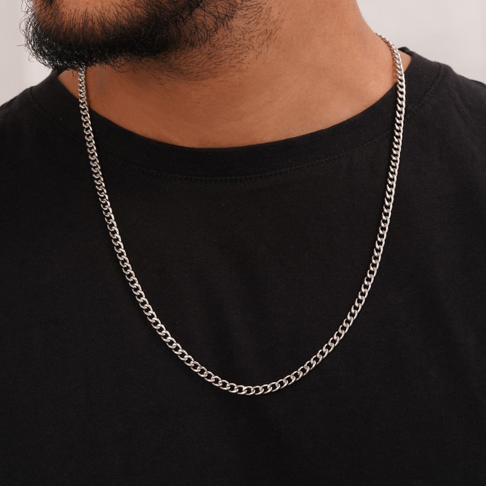 تصویر زنجیر استیل 304 کارتیر سفید