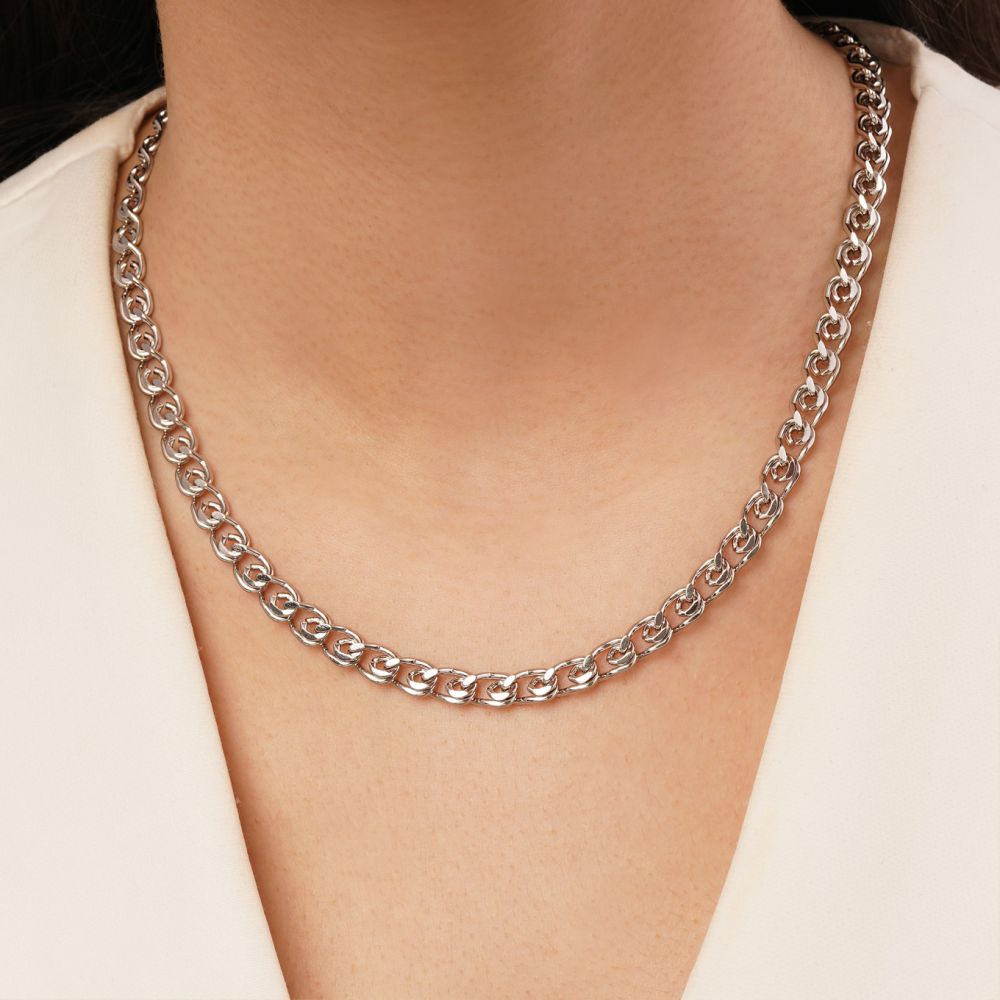 تصویر زنجیر شوپینگ کارتیر حلقه طلایی