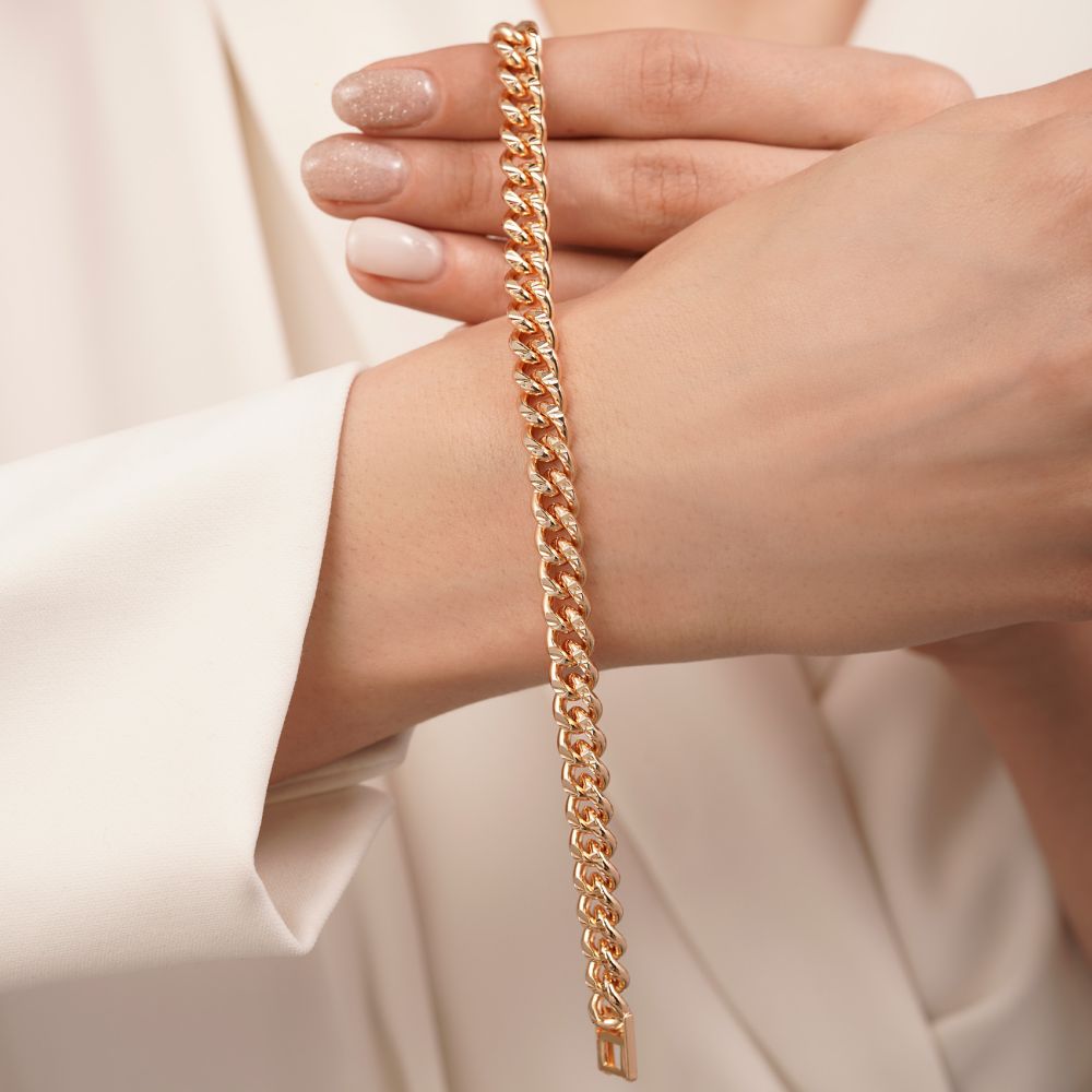 تصویر دستبند Ysx کارتیر طلایی