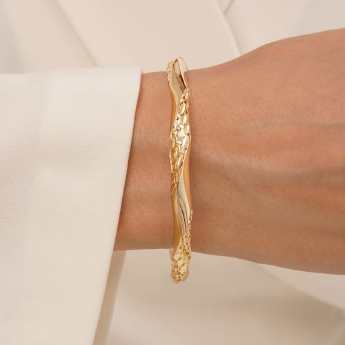 النگو فیوژن 6 میل سایز 1 طلایی ضمانتی *