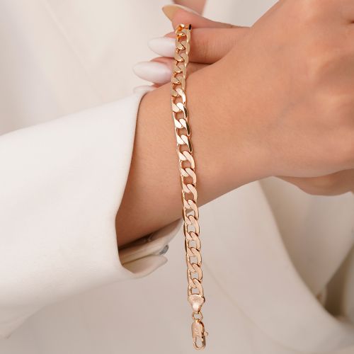 دستبند شوپینگ کارتیر 7.2 میل طلایی