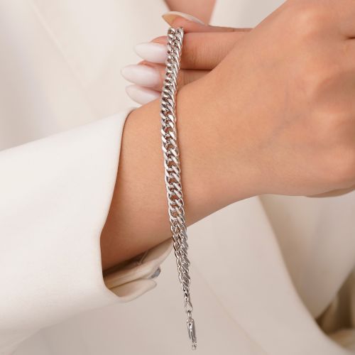 دستبند شوپینگ کارتیر 6.5 میل سفید