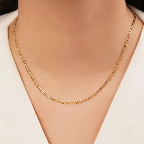 زنجیر فیگارو طلایی شوپینگ