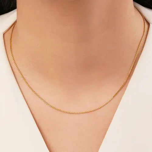 زنجیر ونزی طلایی شوپینگ 