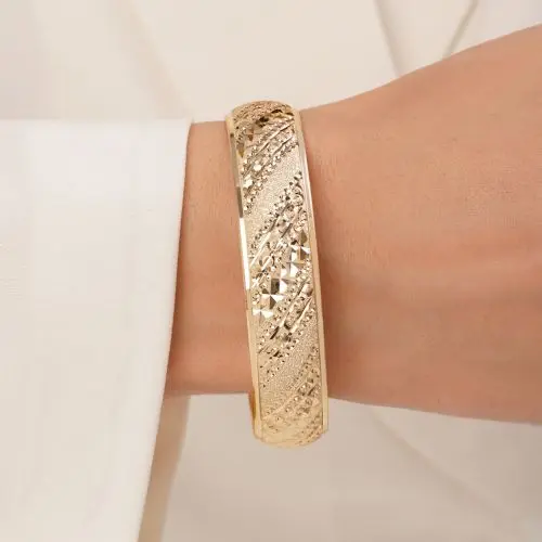 النگو 1.5 سانت زنانه سایز 1 ضمانتی طلایی 