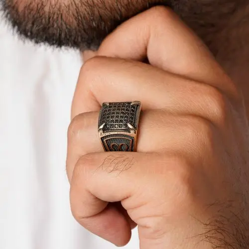 انگشتر طلاروس مردانه سایز 10