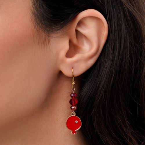 گوشواره مدال استیل