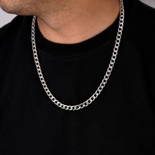 زنجیر استیل 304 کارتیر 7.5 میل سفید