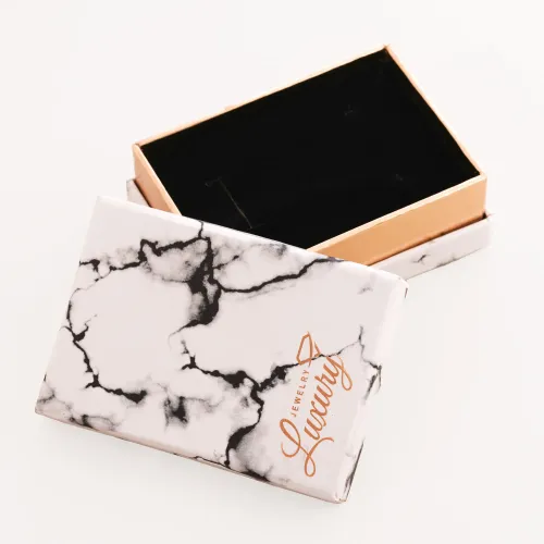 جعبه هارد باکس نیم ست طرح سنگ سفید 16عددی