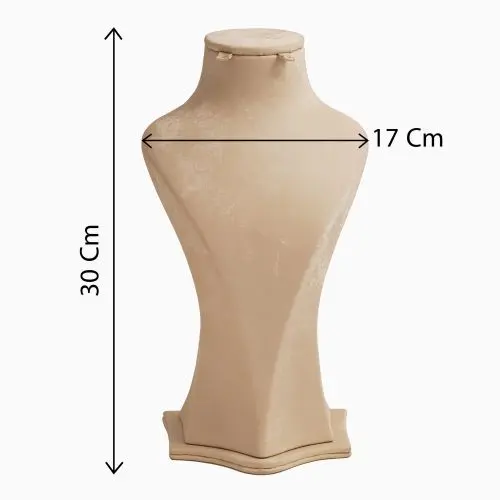 مانکن آیسا چرم ترک سایز 103 رنگ کرم