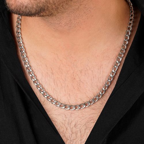 زنجیر استیل 304 کارتیر 7.5 میل سفید