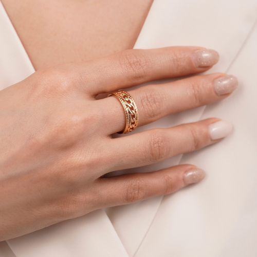 انگشتر YSX کارتیر طلایی(فری سایز)