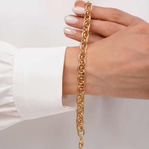 دستبند Ysx زنجیری طلایی