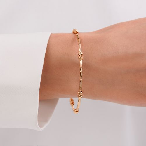 النگو Ysx دو میل آلبرنادو سایز 2 زنانه طلایی