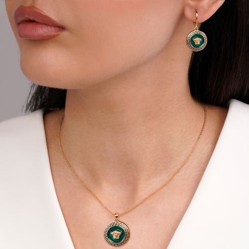 نیم ست YSX پلاک دار ورساچه طلایی