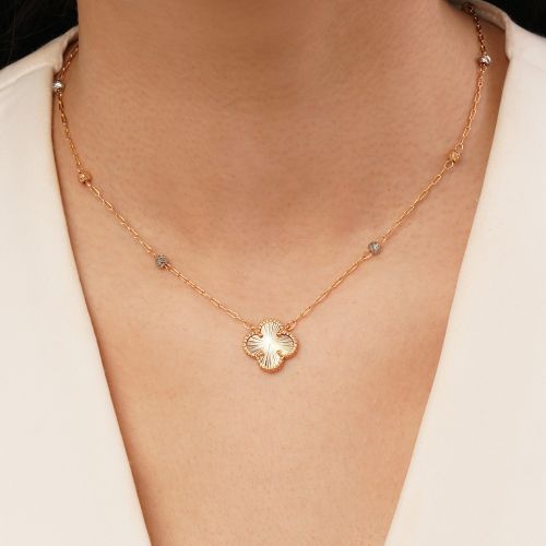 گردنبند Ysx ونکلیف آلبرنادو طلایی