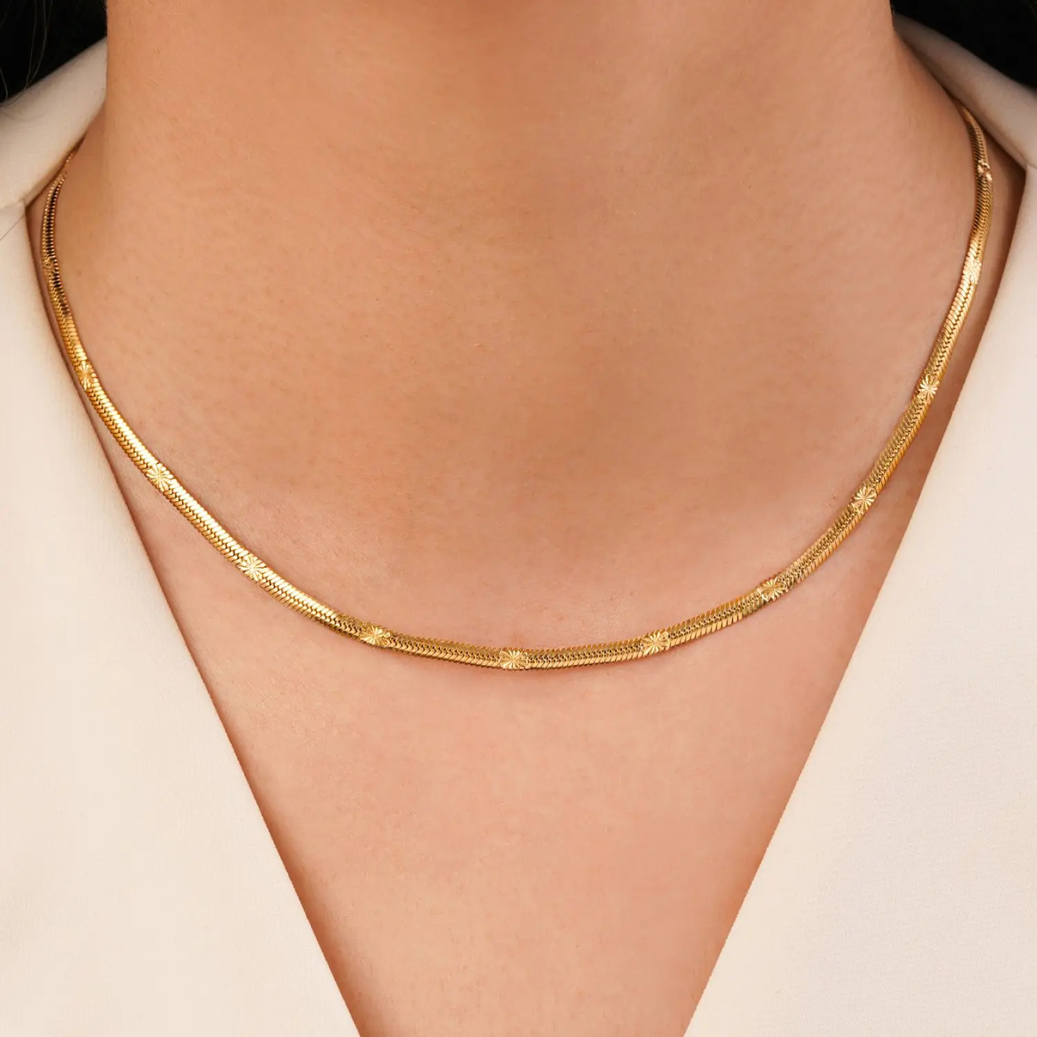 زنجیر ماری تخت طلایی شوپینگ