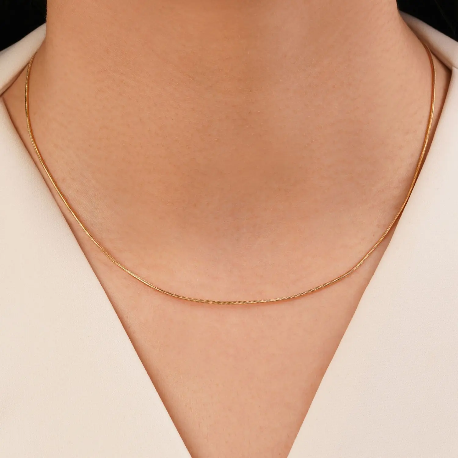 زنجیر ماری طلایی شوپینگ