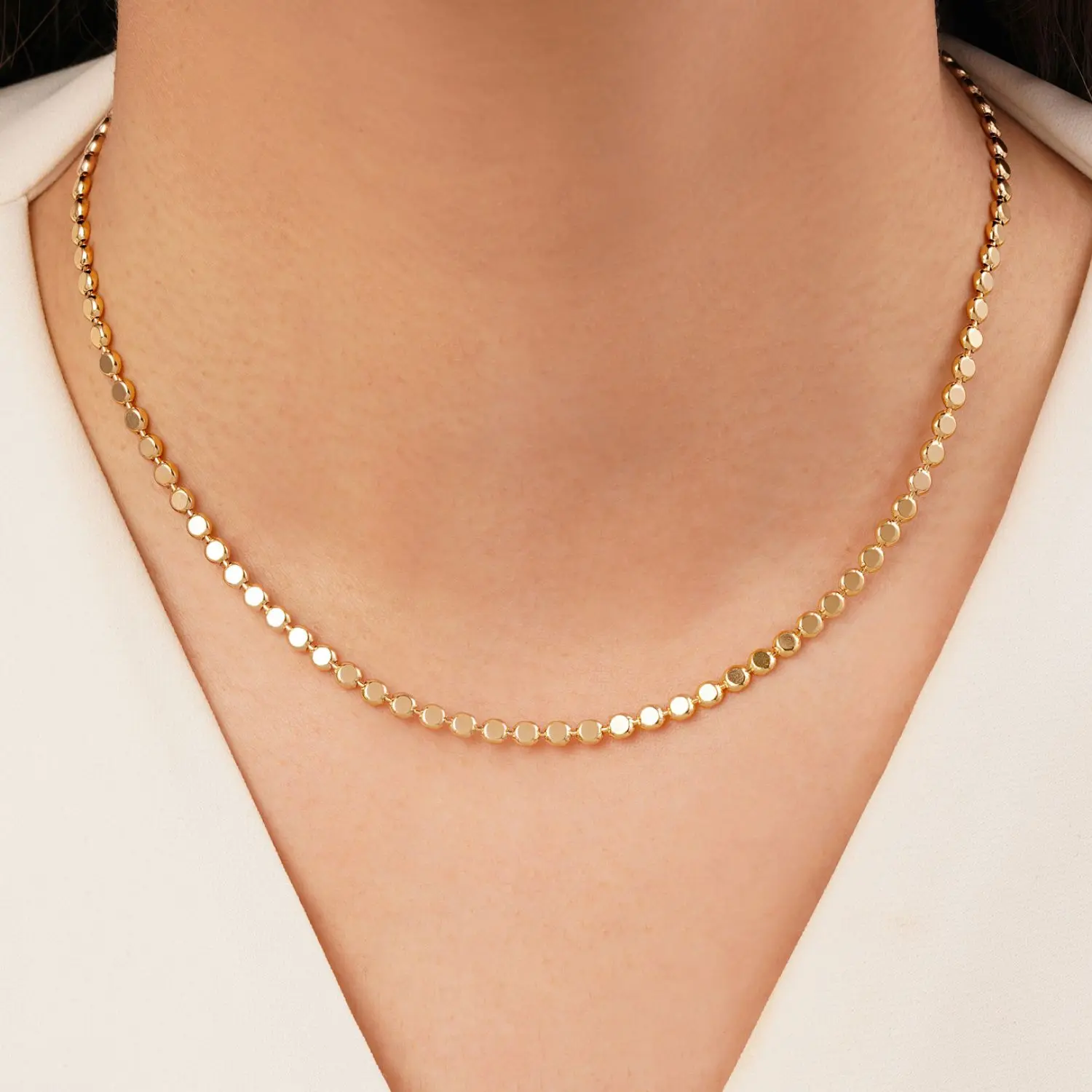 زنجیر توپی تخت طلایی شوپینگ