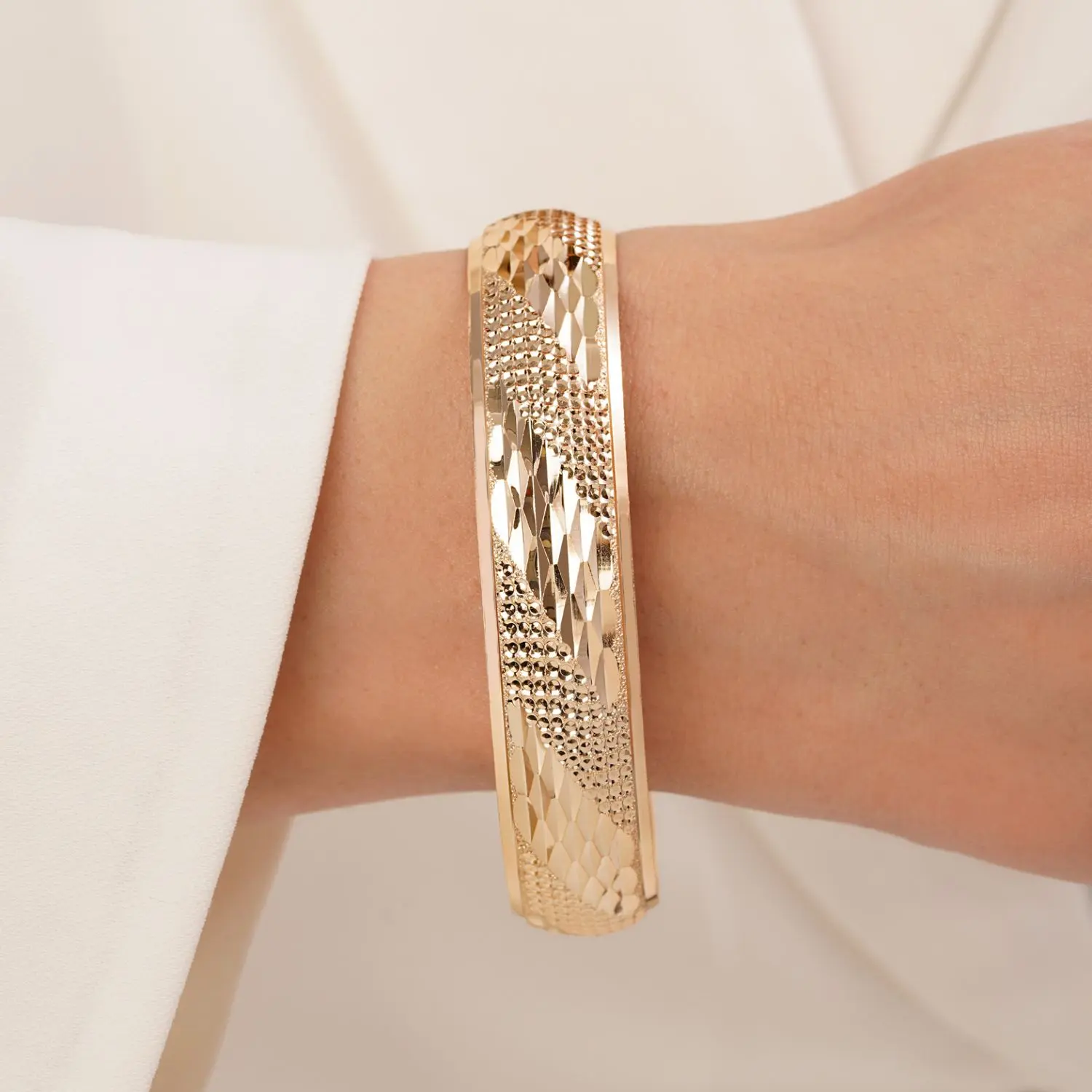 النگو 1.5 سانت زنانه سایز 2 ضمانتی طلایی 