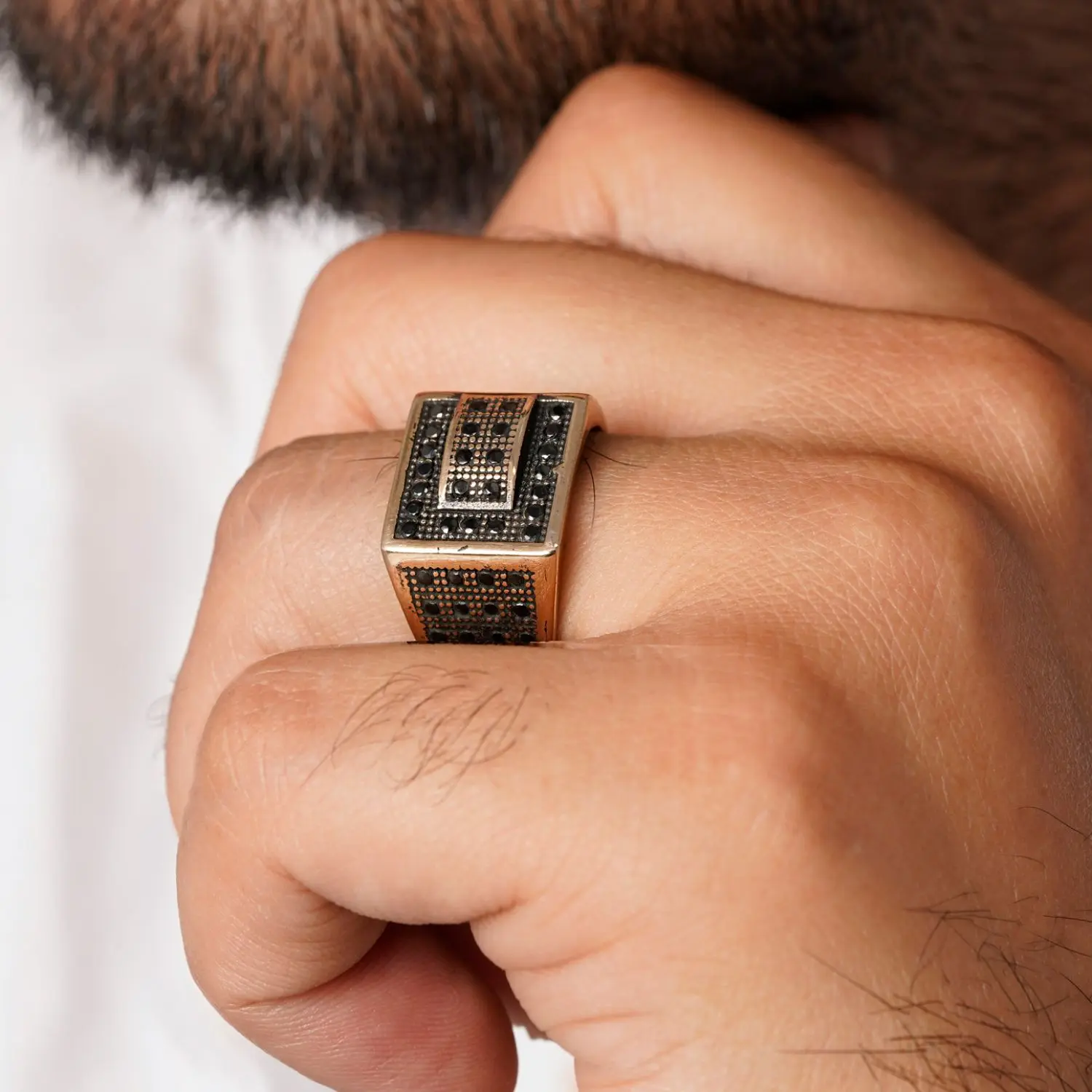 انگشتر طلاروس مردانه سایز 11