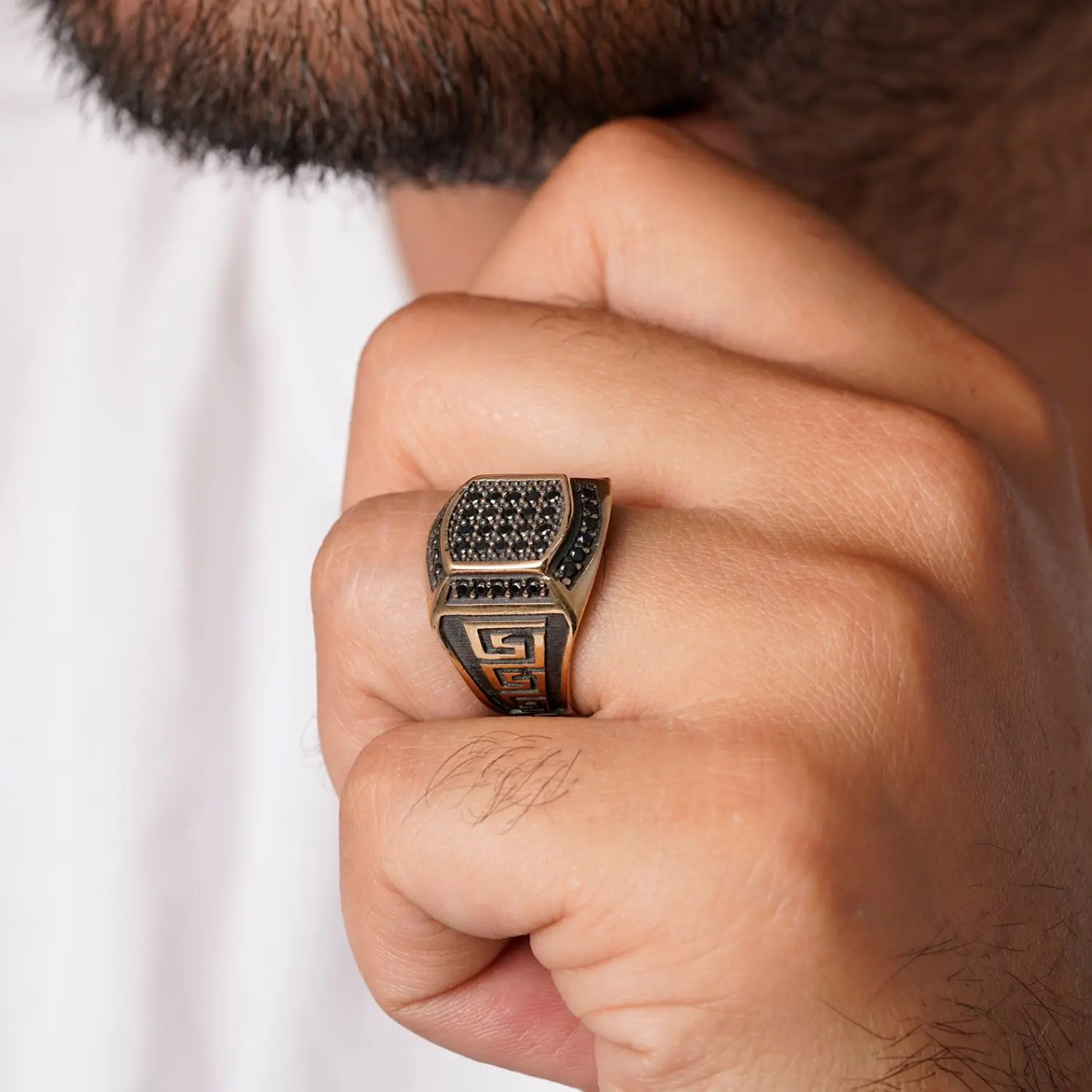 انگشتر طلاروس مردانه سایز 11