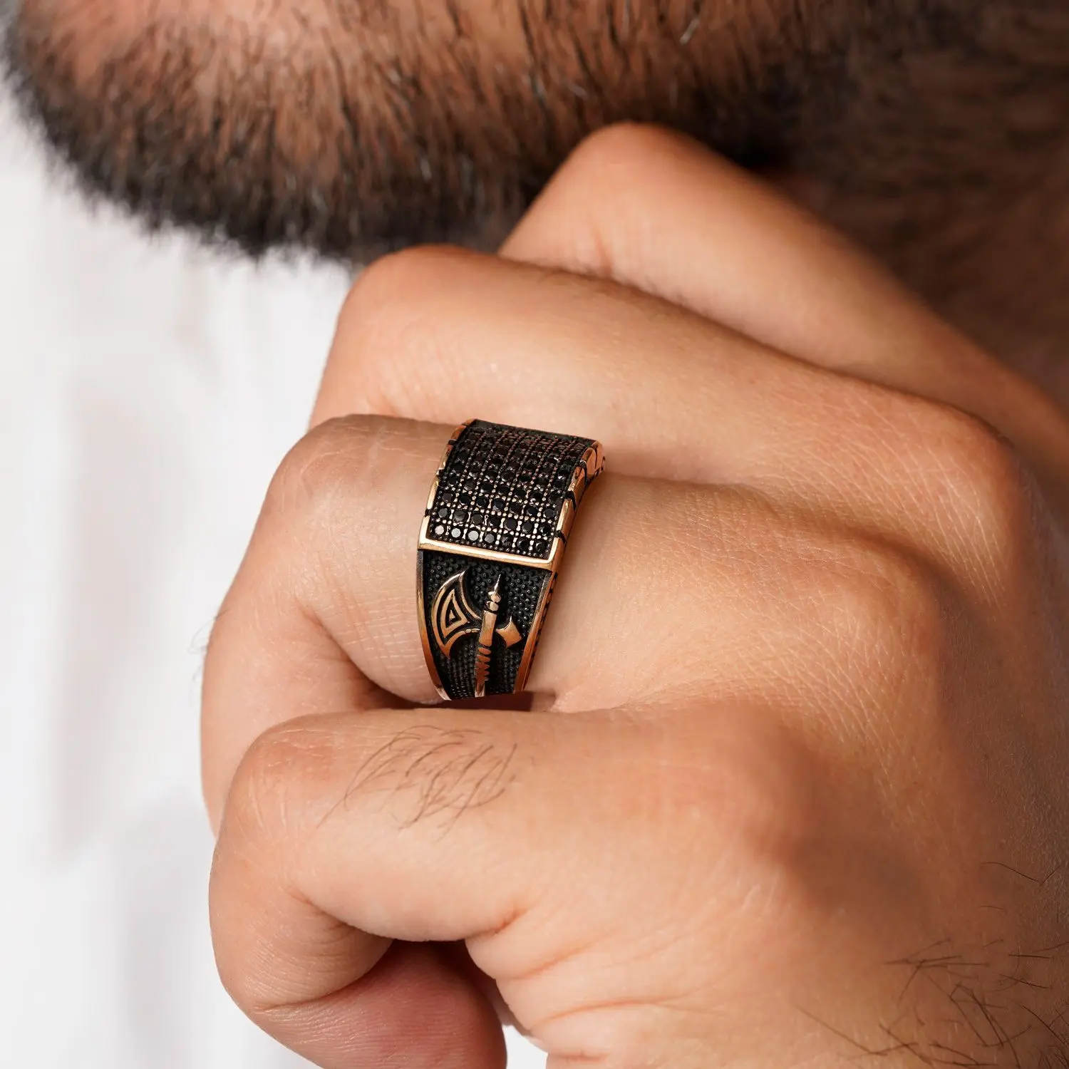 انگشتر طلاروس مردانه سایز 11