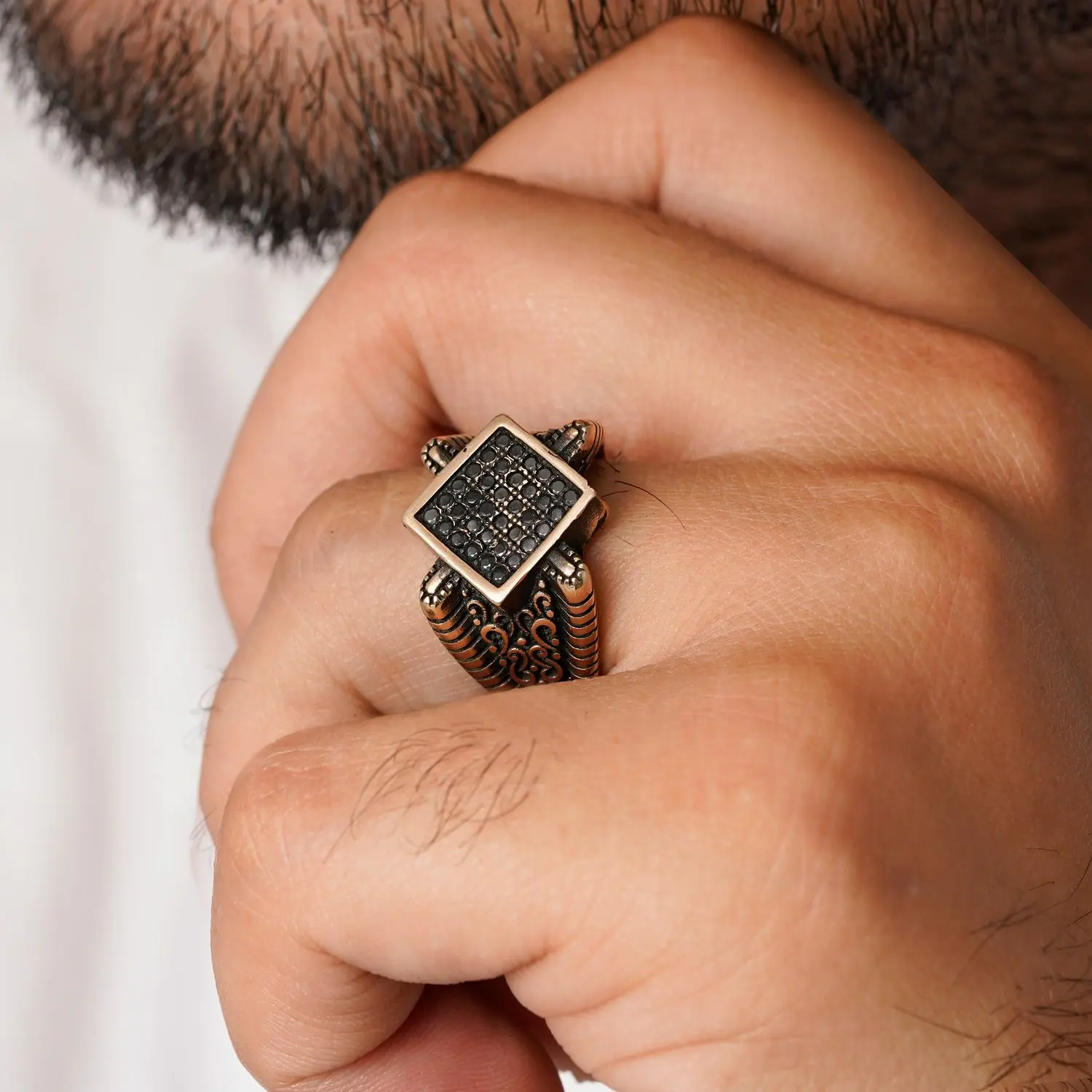 انگشتر طلاروس مردانه سایز 12