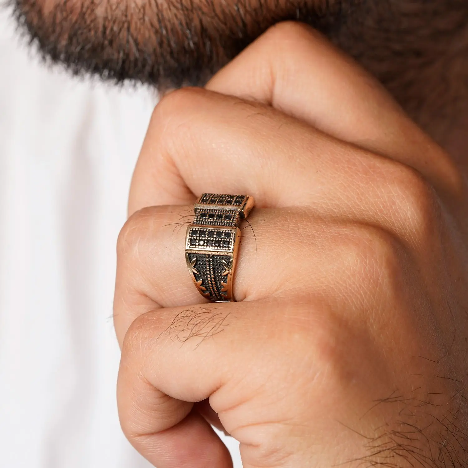 انگشتر طلاروس مردانه سایز 11