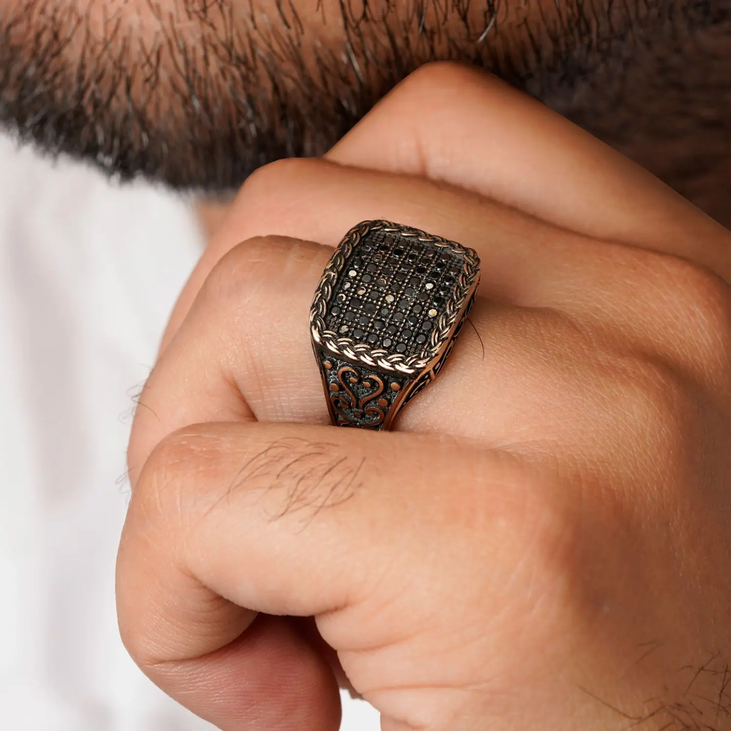 انگشتر طلاروس مردانه سایز 10