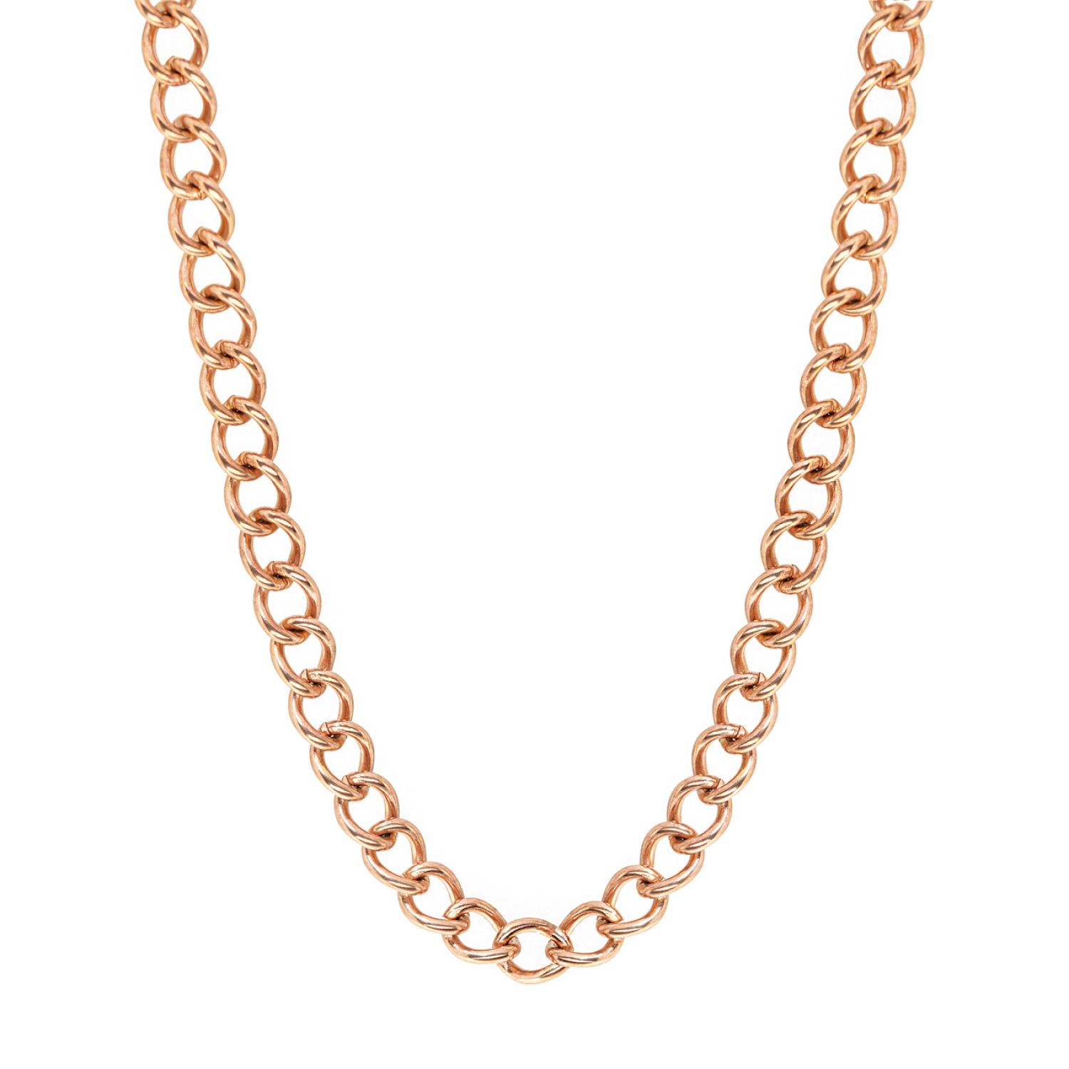 زنجیر استیل کارتیر 7 میل رزگلد