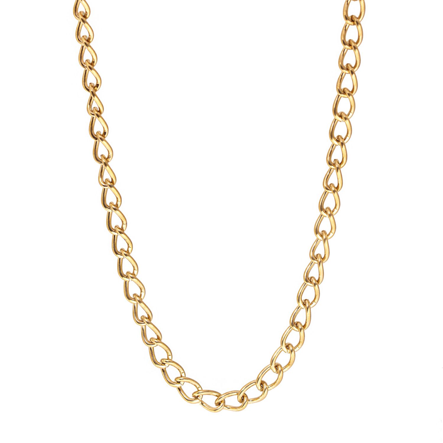 زنجیر استیل کارتیر 6 میل طلایی