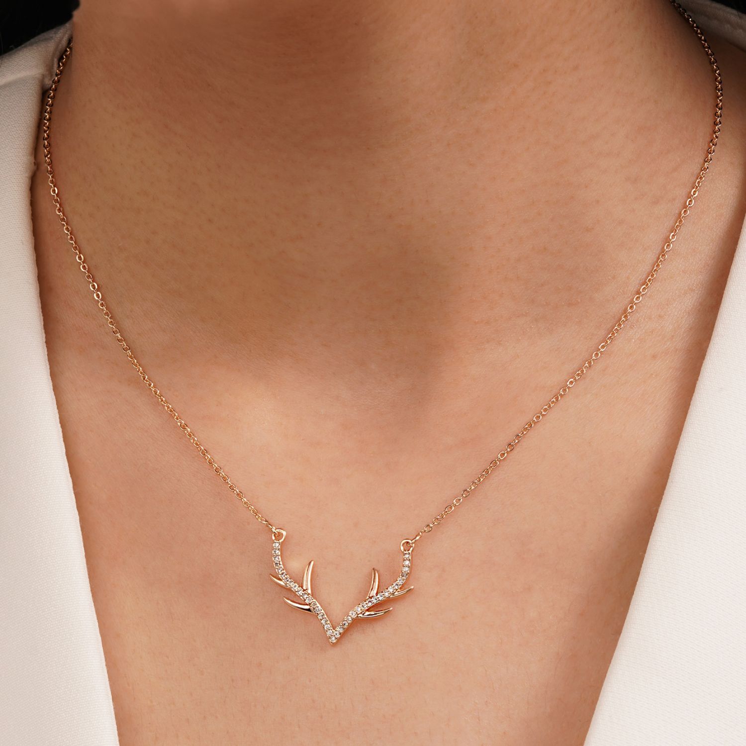 گردنبند شاخ گوزن  YSX طلایی