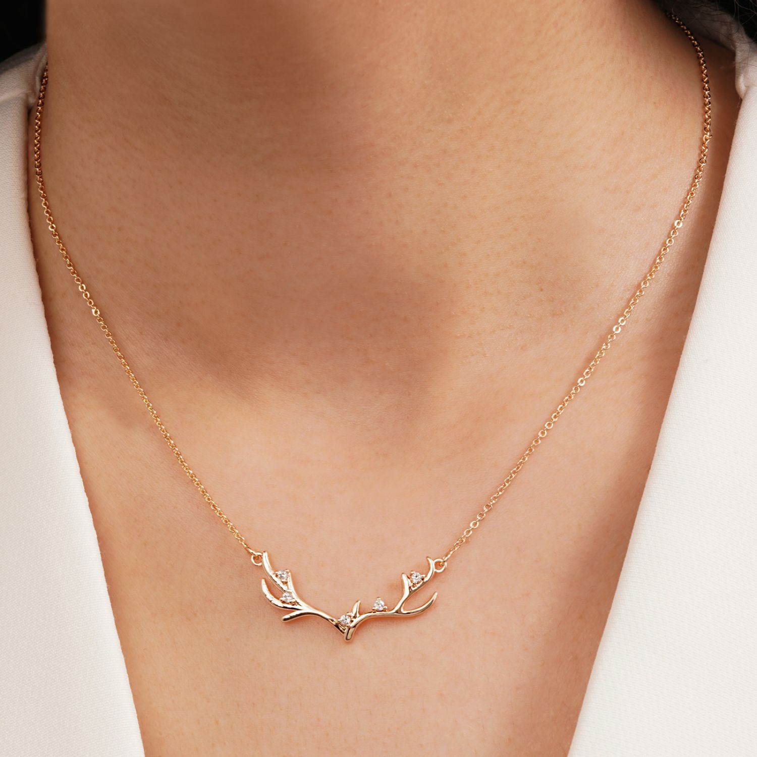 گردنبند شاخ گوزن  YSX طلایی